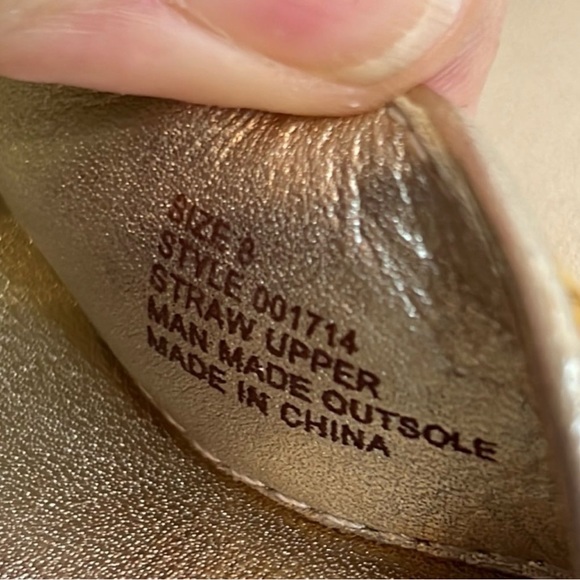 Lily Pulitzer Amber Lynn Block Heel Sandals Size 8 - Picture 4 of 5